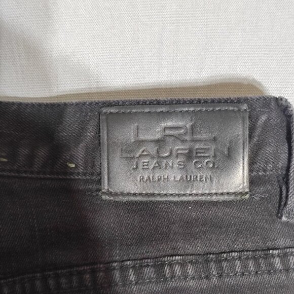 Lauren Ralph Lauren Jeans women's size 14 Black colour classic straight - Picture 5 of 12